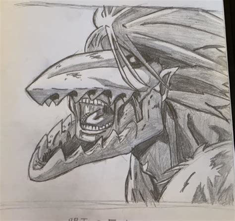 Tried To Draw Falcos Jaw Titan Attackontitan