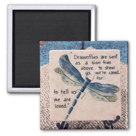 Dragonfly "So Loved" Poem Magnet | Zazzle | Sympathy keepsakes, Dragonfly, Love poems