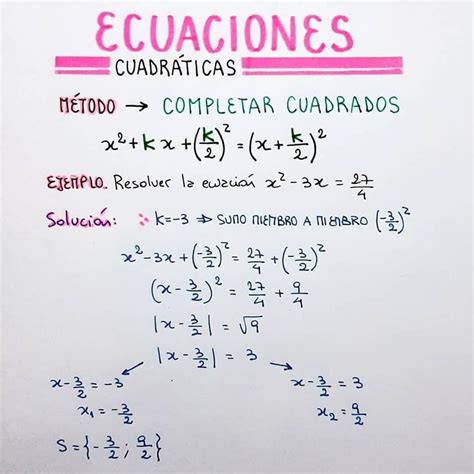 Metodo De Completar Cuadrados Rowrich