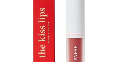 PAESE THE KISS LIPS LIQUID LIPSTICK 02 NUDE CORAL 3 4ml