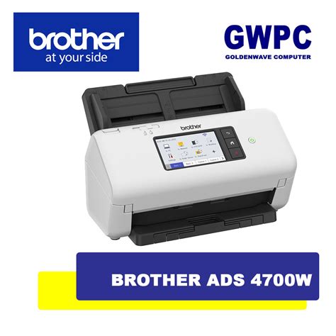 Brother ADS 4700W Professional Desktop Document Scanner ADS 4700W