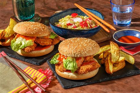 Chicken Katsu Burger Recipe Hellofresh