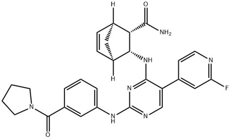 Bicyclo 2 2 1 Hept 5 Ene 2 Carboxamide 3 5 2 Fluoro 4 Pyridinyl 2