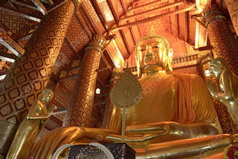 Patung Buddha Besar Asia Buddha Patung Buddhisme Foto Latar Belakang