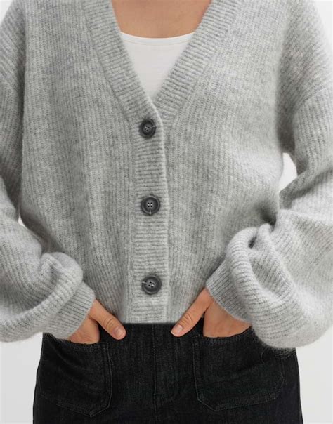 Cardigan Dimunu Grau Online Bestellen OPUS Online Shop