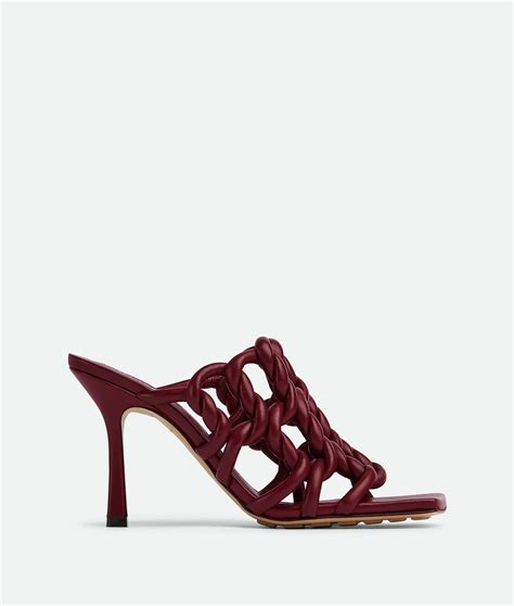 Bottega Veneta Stretch Mule In Red Lyst