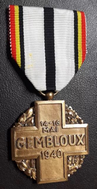 Belgique Medaille De Gembloux Wwii Eur Picclick Fr