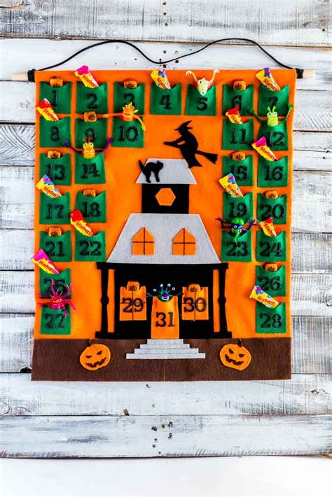 Ad Flaunt Your Haunt With This Easy Diy Halloween Countdown Calendar