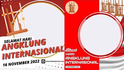 Link Twibbon Hari Angklung Sedunia Cocok Digunakan Pada