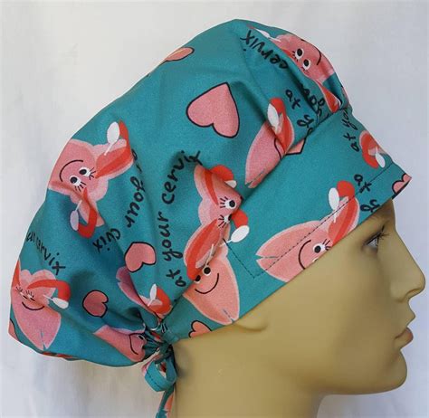 Cervix Uterus Surgical Scrub Hat Operating Room Hat Theatre Etsy