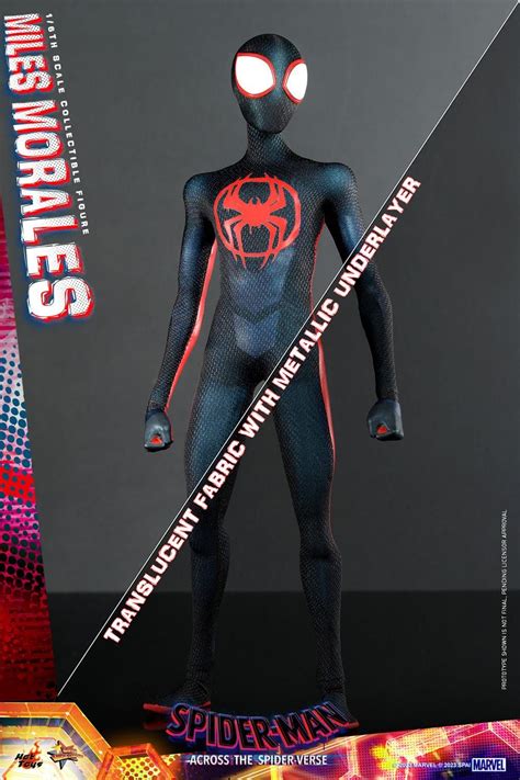 Miles Morales Mms Hot Toys Spider Man Accross The Spider Verse
