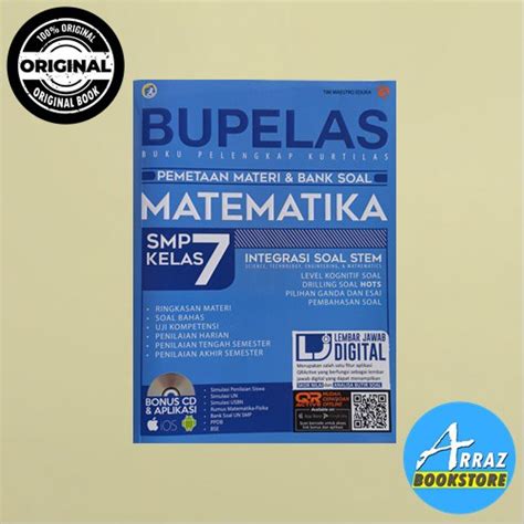 Jual Buku Pelajaran Smp Bupelas Pemetaan Materi And Bank Soal