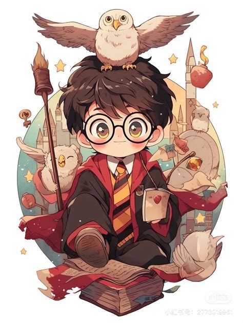 Pin Di An Su Harry Potter Illustrazioni Cartoon Disegni Di Harry