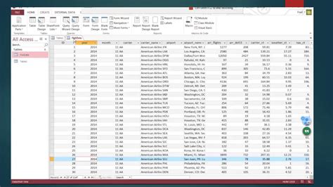 Microsoft Access Data Import With Comma Separated Values File Youtube