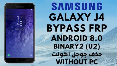 Samsung J F U Frp Bypass Android Galaxy J