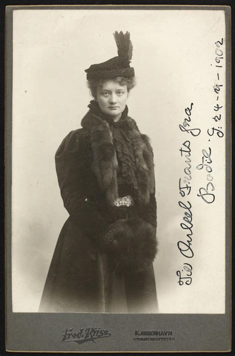 1902 Bodil Neergaard Photo By Frederik Riise The Royal Library