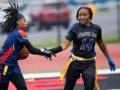 Section Iiis First Ever Girls Flag Football Season Capped With Senior