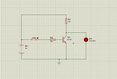 Simple Not Gate Circuit Diagram