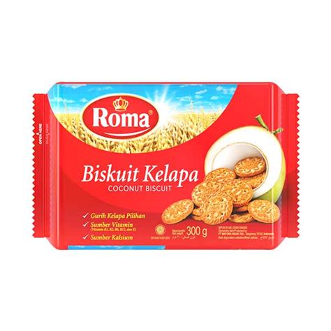 Jual Roma Biscuit Kelapa 300 Gr Biskuit Shopee Indonesia