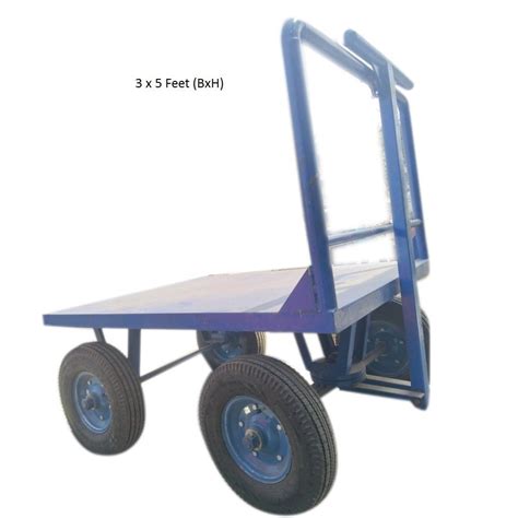 Mild Steel Ms Platform Trolley For Carrying Luggage At Rs Piece