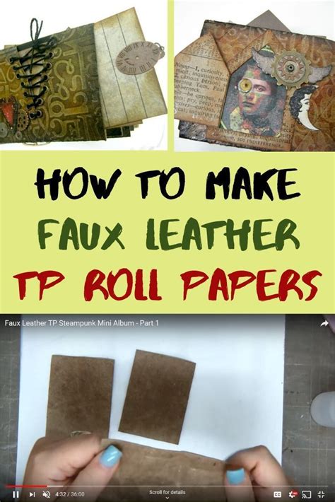 How To Make Faux Leather From Paper Bags At Leonajjonesz Blog