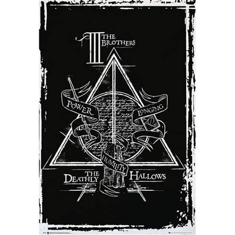 Poster Harry Potter Et Les Reliques De La Mort The Iii Brothers The