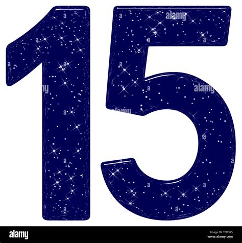 number fifteen clipart