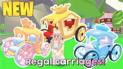 New Regal Carriages In Adopt Me Youtube