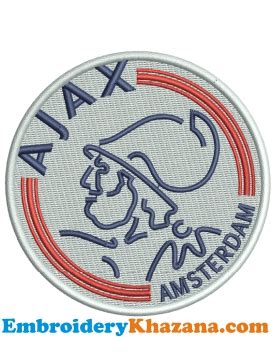 Embroidery Design Ajax Fc Logo | Instant Download