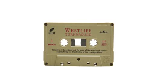 Westlife Turnaround Cassette Tape Retro Hunts