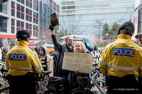 Protest Barrick Barrick AGM Protest In Pictures