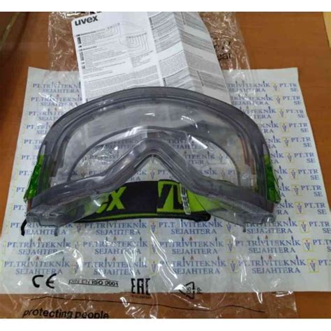 Uvex Ultravision Clear Kaca Mata Safety Goggle Jual Beli