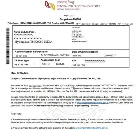 How To Handle Income Tax It Department Notices Eztax®