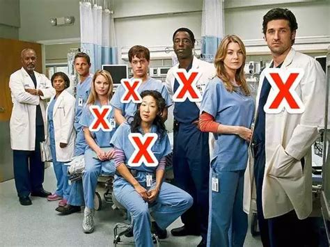 Every Greys Anatomy Character Ranked By How Many Episodes Theyre In