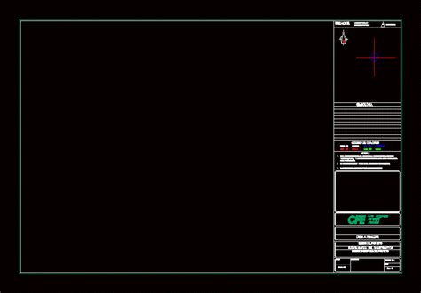 Pie De Plano Para Cfe En AutoCAD Librería CAD