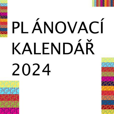 Plánovací kalendář 2024 ke stažení Lovely Data