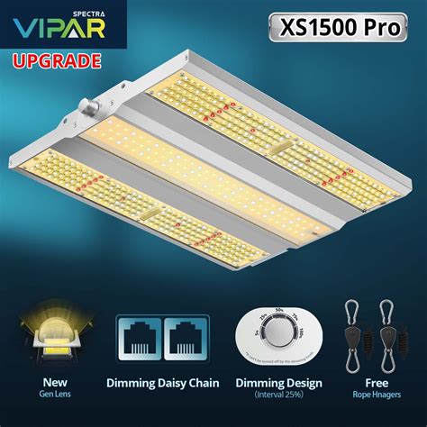 Viparspectra Xs1500 Xs2500 Pro Led Grow Lights Full Spectrum Indoor Veg Flower Ebay