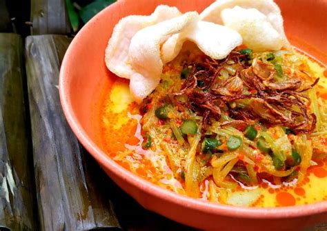 Resep Lontong Sayur Labu Kacang Panjang Oleh Hayati Ms Cookpad