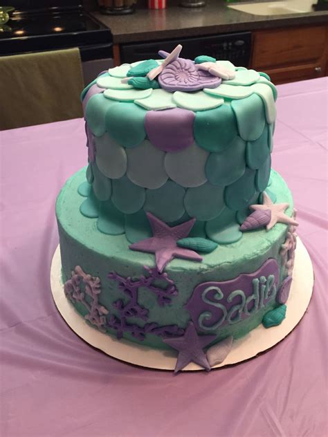 Mermaid Themed Cake