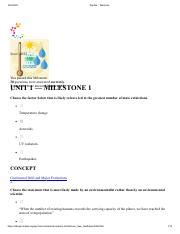 Sci Unit Milestone Pdf Sophia Welcome Score