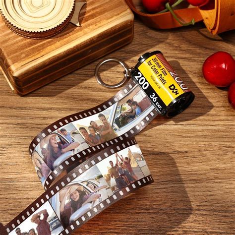 Gifts For Her Personalized Photo Film Roll Keychain Keychain With