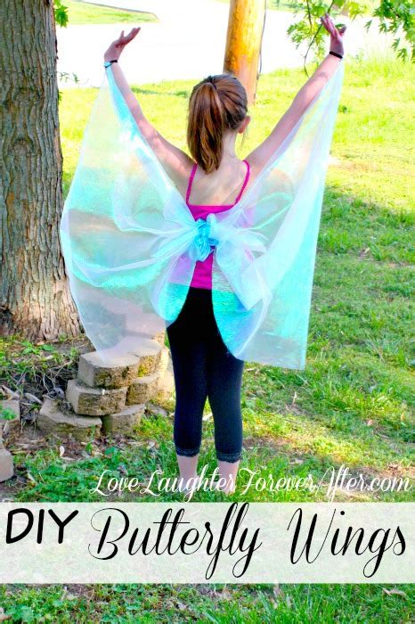 Diy No Sew Butterfly Wings