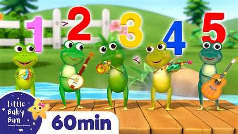 5 Little Speckled Frogs More Nursery Rhymes And Kids Songs Little