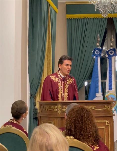 Gabriel Chalita On Instagram Tomando Posse Na Academia Brasileira De