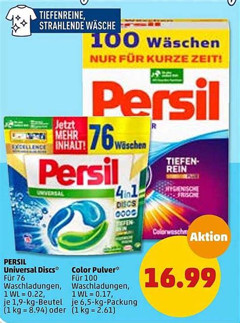 Persil Universal Discs Color Pulver Angebot Bei Penny