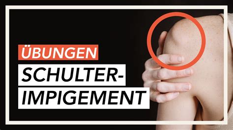 Impingement Syndrom Teste diese Übungen bei Schulterschmerzen YouTube