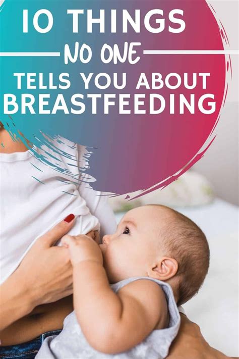 Things No One Tells You About Breastfeeding Breastfeeding Told