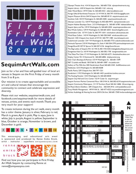 Map – First Friday Art Walk Sequim