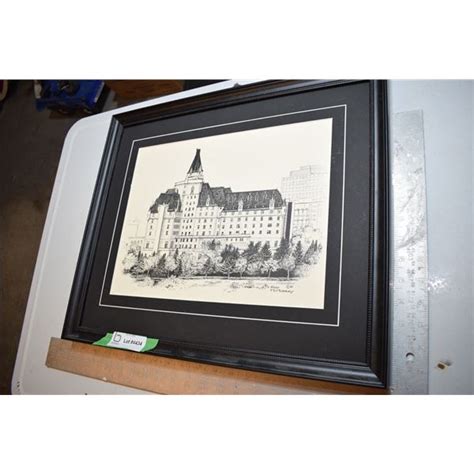 Bessborough hotel print - Bodnarus Auctioneering