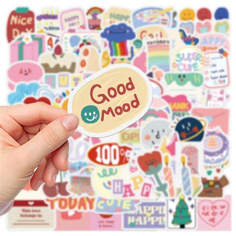 20 Aesthetic Korean Cute Stickers Printable For Your Planner